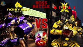 NOISYBOY VS MIDAS  Crash Palace Live Event  Real Steel World Robot Boxing [upl. by Rothwell]