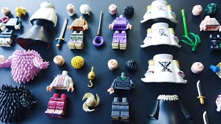 LEGO one piece awakening  doflamingo  sir crocodile  fujitora issho  lego unofficial one piece [upl. by Ener]