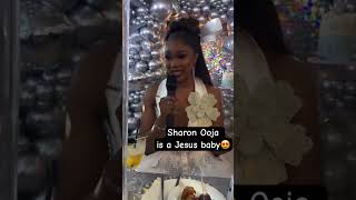 Prayers from Sharon Ooja at her bridal shower😍 christian bride wedding bridalshower actress [upl. by Docia]