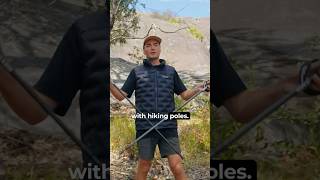 Why You Should Use Trekking Poles While Hiking 🥾 hikinggear hike trekkingpoles [upl. by Magdaia921]