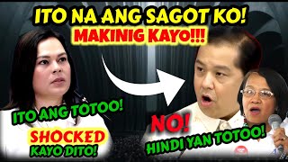 SHOCKING NEWS VP SARAH INILAHAD NA ANG TUNAY NA RASON KUNG BAKIT SYA INAATAKE NG HUSTO [upl. by Culliton]