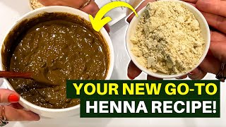 Henna Hair Dye Recipe with Fenugreek for Moisture and Hair Growth [upl. by Allenaj220]