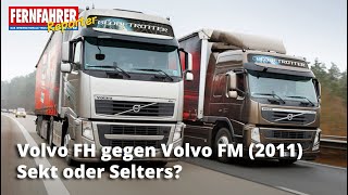 Vergleichstest Volvo FH und Volvo FM 2011 [upl. by Ahiel2]