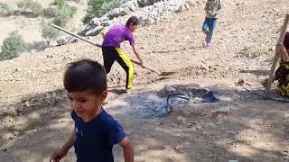 The Nomadic Life of Parvaneh and Her Children Mastering Traditional Skills in the Mountains [upl. by Garrick23]