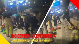 Aanrijding op een station in Utrecht  Incidentenbestrijders 74 [upl. by Wil976]