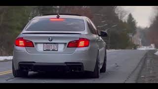 Bmw 550i Revs  Takeoff LOUD [upl. by Elletsirk]