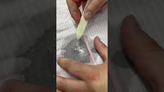 The process of removing 🩸 stains at a dry cleaners stainremoval howto shorts [upl. by Holds797]