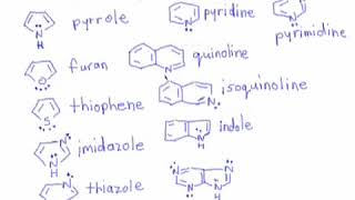 132 Heterocyclic Aromatic Compounds Pyrrole Pyridine amp Other Heterocyclics [upl. by Modern]