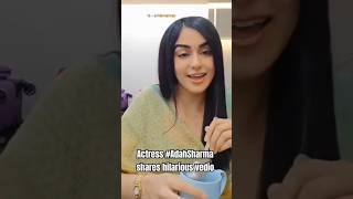 Actress adahsharma shares hilarious vedio l shorts l shortvideo l shortsviral l shortsfeed [upl. by Eannyl]