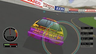 Andretti Racing PC Stock Car Gameplay 3Dfx mode [upl. by Alf561]