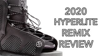 2020 Hyperlite Remix Wakeboard Binding Review  Wakeboard Boot [upl. by Ambler]