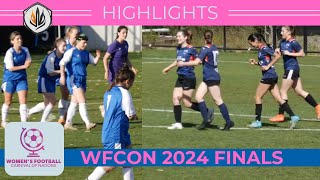 WFCON 2024 WOMENS SEMI FINALS AND FINALS HIGHLIGHTS [upl. by Mila]