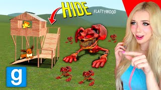 Can NIGHTMARE DOGDAY break INTO my FORT Garrys Mod Sandbox [upl. by Esinned331]