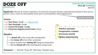 Phrasal Verb Doze off [upl. by Chil]