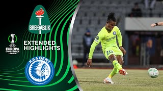 Breidablik vs Gent  Extended Highlights  UECL Group Stage MD 4  CBS Sports [upl. by Josh110]