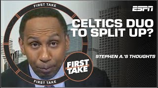 Stephen A Smith likens direct deposit to Jaylen Brown needing SOMETHING DIFFERENT 💰  First Take [upl. by Terle645]