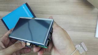 5 Inches TFT Resistive Touch Screen Display for Raspberry Pi  Unbox and Basic assembly [upl. by Aneekahs]