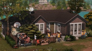 Single Dads DoerUpper Home  The Sims 4 Speed Build  CC  Links [upl. by Akeimat474]