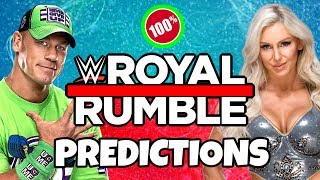 WWE Royal Rumble 2019 Predictions [upl. by Bigner]