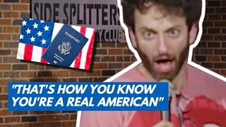 AntiImmigration Guy Fails Citizenship Test  Gianmarco Soresi  Stand Up Comedy Crowd Work [upl. by Penrose]