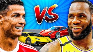 Whos the REAL Champion Ronaldo or LeBron [upl. by Flagler]