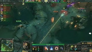 Dendis Hook to Fountain Compilation Dota 2 International [upl. by Rafaj]