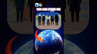 Found Team Lagre Speaker Man in Real Life on Google Earth shorts [upl. by Eliza]