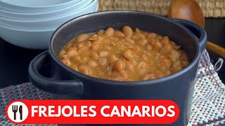 COMO HACER FREJOLES CANARIOS  RECETA PERUANA [upl. by Buiron]