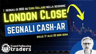 I Segnali di OGGI su Euro Dollaro nella sessione LONDON CLOSE [upl. by Imoian]