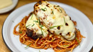 Juicy Chicken Parmesan Recipe [upl. by Raeann]