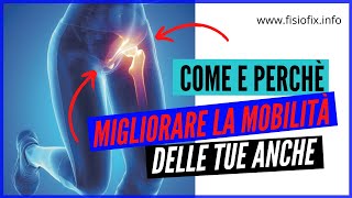 Mobilità articolare anca  Esercizi per mobilità articolare e flessibilità delle anche [upl. by Older981]