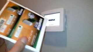 VENSTAR ColorTouch Thermostat Installation Video [upl. by Arraeit204]