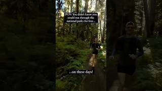 Run in the national parks FOR FREE running nationalpark [upl. by Horten918]