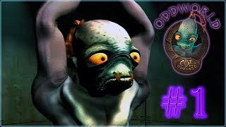 oddworld Abes oddysee ps1 [upl. by Aenneea]