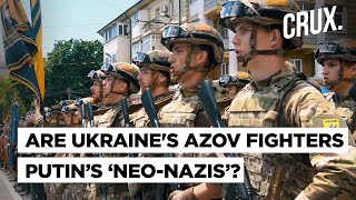 Azov Regiment On Ukraine Russia Frontline l Putin’s Denazification Goal Aimed At White Supremacists [upl. by Ylenats675]