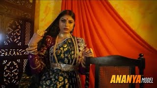 Ananya in Traditional Saree  Saree Lover  Saree Fashion  Saree Shoot  Saree Naree Video [upl. by Eislek]