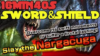 【MHGENDemo】Kazual SnS versus Nargacuga 16min40s amp FUNNY MOMENTS [upl. by Felicle]