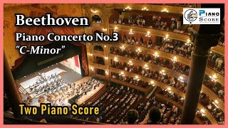 Beethoven Piano Concerto No3 CMinor  2 Piano Score [upl. by Drucie8]