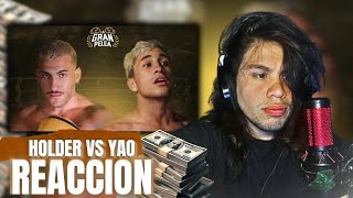 REACCION HOLDER VS YAO  MAXO [upl. by Alemrac277]