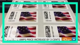 Forever Stamps now cost 3 cents more [upl. by Waylen]