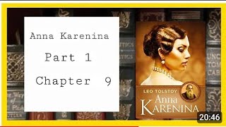 Anna Karenina read and discussion Part 1 Chapter 9 – Levin’s Heart Races at the Skating Rink [upl. by Ethelda]