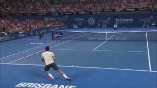 AO Expert Federer v Tsonga [upl. by Aisila]