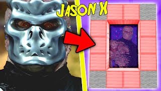 HOW TO MAKE A PORTAL TO THE JASON X DIMENSION  MINECRAFT FRIDAY THE 13TH [upl. by Emmalee]