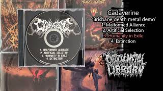 Cadaverine  Brisbane death metal full demo 2008 preDisentomb [upl. by Atirabrab]