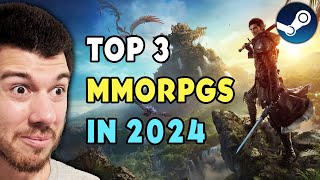 Top 3 MMORPGs On Steam 2024 [upl. by Goldie]