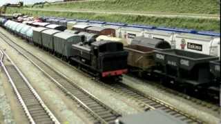 North East model railway  Marshalling Yard Part2 [upl. by Ecyoj]