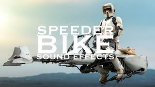 Star Wars HD Speeder bike  sound effects [upl. by Elamaj]