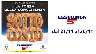 Volantino Esselunga IT dal 21 al 30 novembre 2024 [upl. by Rudolph277]