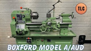 Boxford Model AAUD Norton Feed Lathe Drehmaschine Svarv Tour Tokarka Tornio [upl. by Nailij]