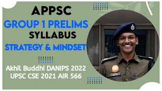 APPSC Group1 Prelims strategy and mindset by Buddhi Akhil ACP Delhi Police [upl. by Nibor]